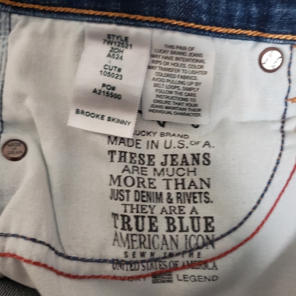 Lucky Brand White Oak Brooke Skinny Jeans - Picture 10 of 10